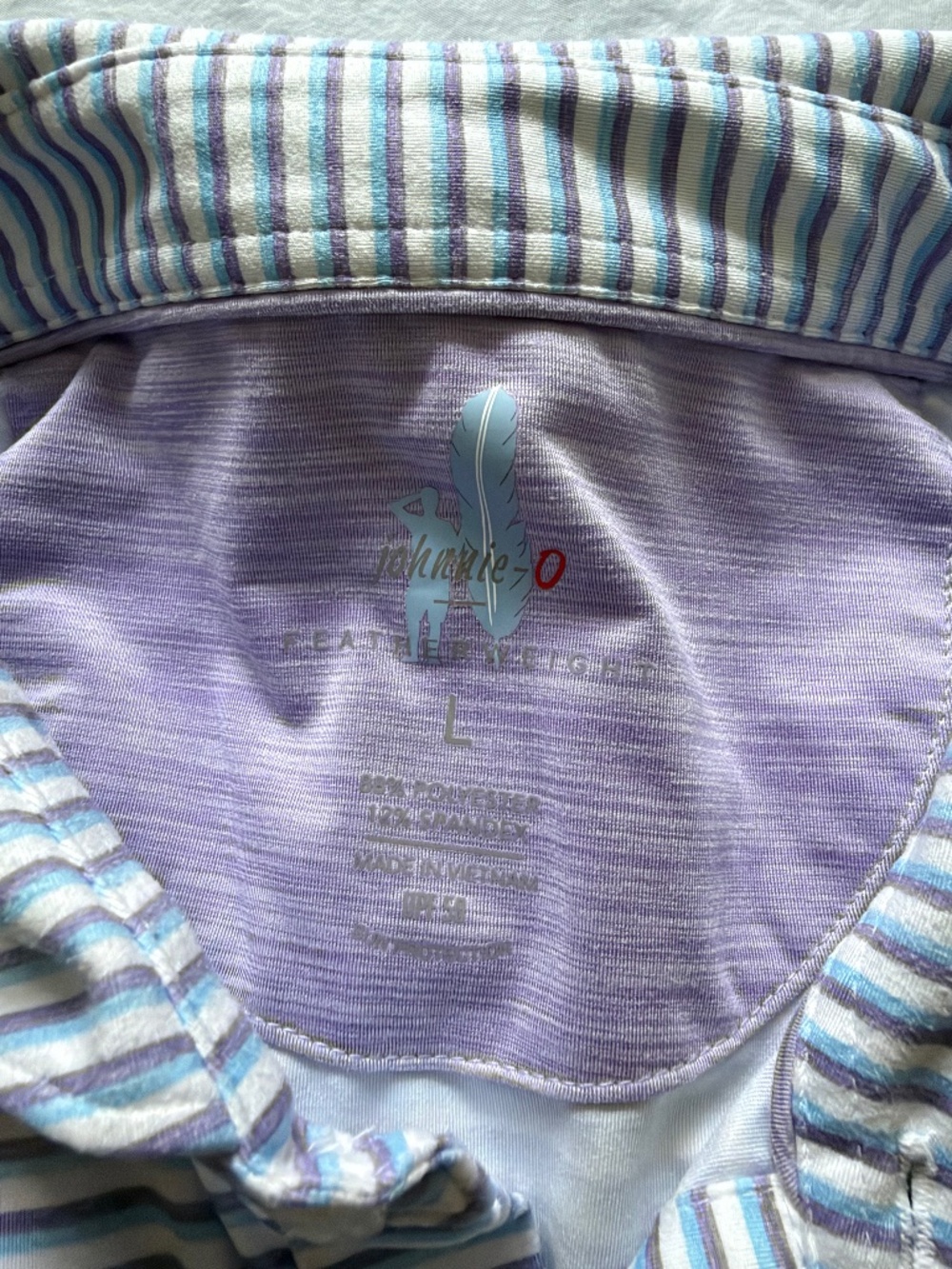 Johnnie-O Featherweight Polo